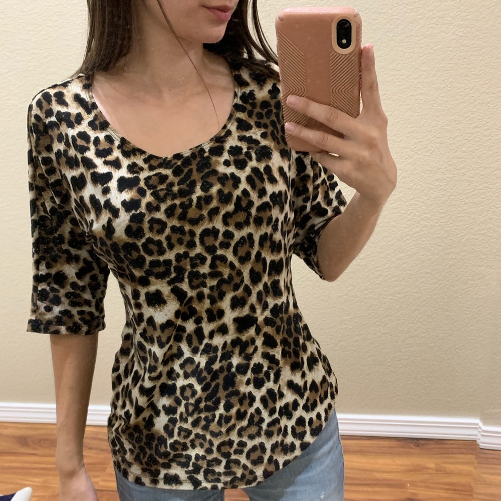SOLD Cheetah Print Top